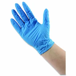 Boardwalk 395 Series Disposable General-Purpose Nitrile Gloves, Powder-Free, Large, 5 mil Thick, 9.5