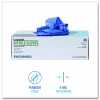Boardwalk 380 Series Disposable General-Purpose Nitrile Gloves, Powder-Free, Medium, 4 mil Thick, 9.5" Long, Blue, 100/Box, 10 Boxes/CT