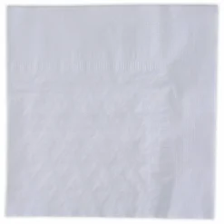 Boardwalk Dinner Napkin, 1-Ply, 17 x 17, White, 250/Pack, 12 Packs/Carton
