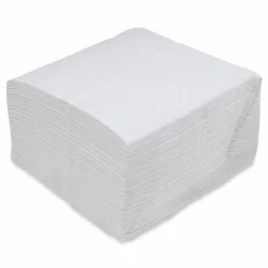 Boardwalk Dinner Napkin, 1-Ply, 17 x 17, White, 250/Pack, 12 Packs/Carton