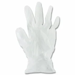 Boardwalk General Purpose Vinyl Gloves, Powder-Free, Medium, 2.6 mil Thick, 9.5" Long, Clear, 100/Box, 10 Boxes/Carton