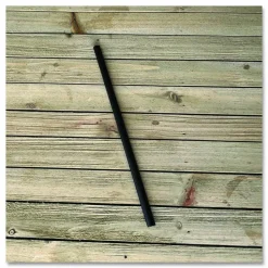Boardwalk Giant Straws, 7.75", Polypropylene, Black, 150/Pack, 10 Packs/Carton