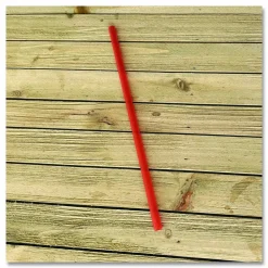 Boardwalk Jumbo Straws, 7.75", Polypropylene, Red, 250/Pack, 10 Packs/Carton