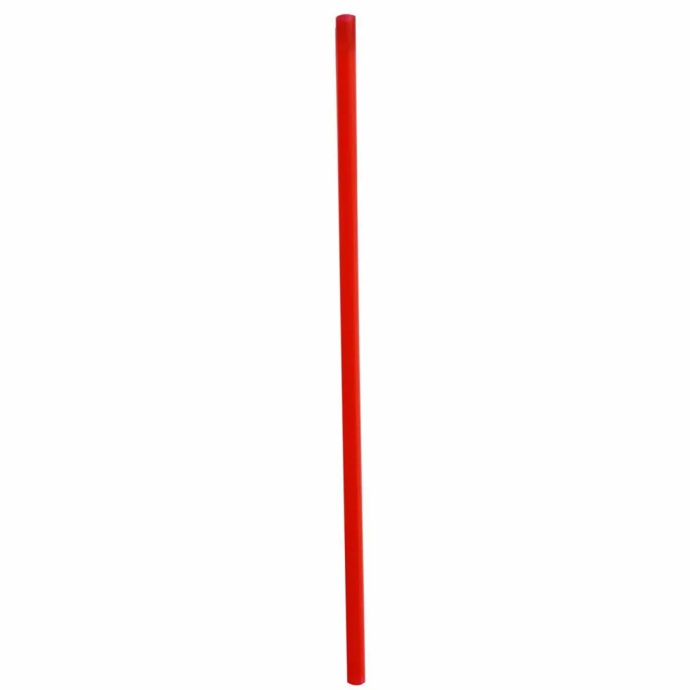 Boardwalk Jumbo Straws, 7.75", Polypropylene, Red, 250/Pack, 10 Packs/Carton