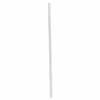 Boardwalk Jumbo Straws, 7.75", Polypropylene, Clear, 250/Pack, 10 Packs/Carton