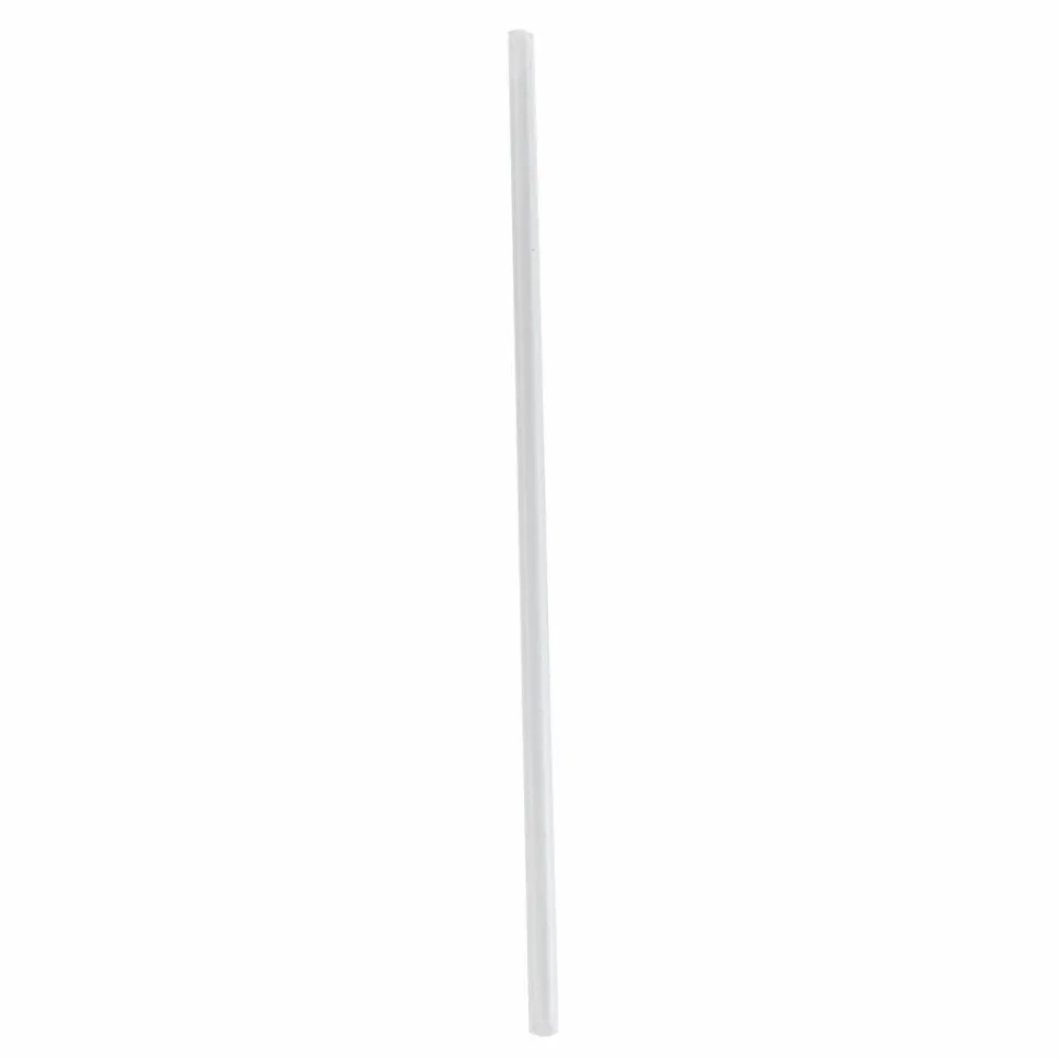 Boardwalk Jumbo Straws, 7.75", Polypropylene, Clear, 250/Pack, 10 Packs/Carton