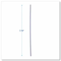 Boardwalk Jumbo Straws, Unwrapped, 7.75