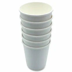 Boardwalk Paper Hot Cups, Double-Walled, 8 oz, White, 500/Carton