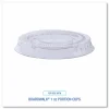 Boardwalk Souffle/Portion Cup Lids, Fits 1 oz Portion Cups, Plastic, Clear, 2,500/Carton