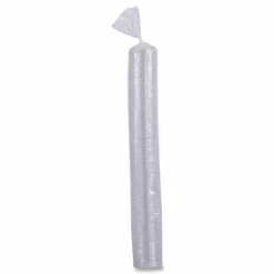 Boardwalk Souffle/Portion Cup Lids, Fits 1 oz Portion Cups, Plastic, Clear, 2,500/Carton