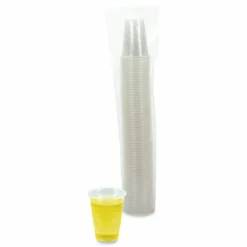 Boardwalk Translucent Plastic Cold Cups, 7 oz, 100/Pack