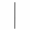 Boardwalk Wrapped Giant Straws, 10.25", Polypropylene, Black, 300/Pack, 4 Packs/Carton