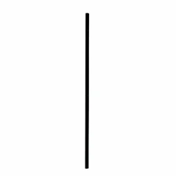 Boardwalk Wrapped Giant Straws, 10.25", Polypropylene, Black, 300/Pack, 4 Packs/Carton