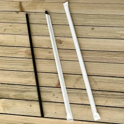 Boardwalk Wrapped Giant Straws, 10.25