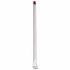 Boardwalk Wrapped Giant Straws, 7.75", Polypropylene, Red, 300/Pack, 24 Packs/Carton