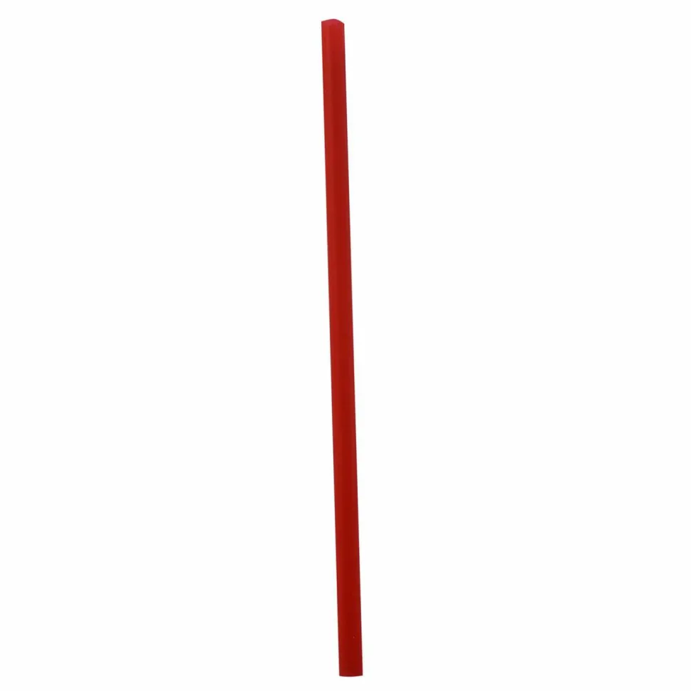 Boardwalk Wrapped Giant Straws, 7.75", Polypropylene, Red, 300/Pack, 24 Packs/Carton
