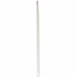 Boardwalk Wrapped Jumbo Straws, 10.25", Polypropylene, Red/White Striped, 500/Pack, 4 Packs/Carton
