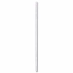 Boardwalk Wrapped Jumbo Straws, 7.75", Polypropylene, Clear, 500/Pack, 24 Packs/Carton