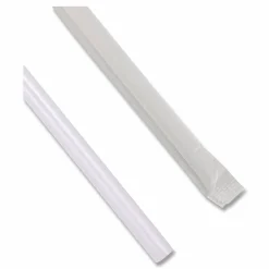 Boardwalk Wrapped Jumbo Straws, 7.75