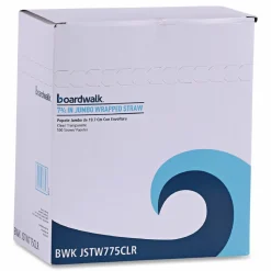 Boardwalk Wrapped Jumbo Straws, 7.75