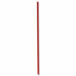 Boardwalk Wrapped Jumbo Straws, 10.25", Polypropylene, Red, 500/Pack, 4 Packs/Carton