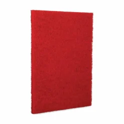 Boardwalk Buffing Floor Pads, 28 x 14, Red, 10/Carton