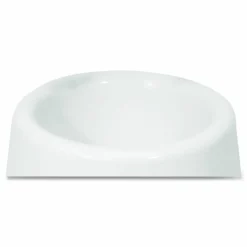 Boardwalk Caddy For Spiral Bowl Brush, White