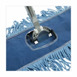 Boardwalk Clip-On Dust Mop Frame, 36 x 5, Zinc Plated, Black