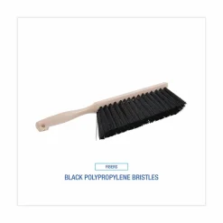 Boardwalk Counter Brush, Black Polypropylene, 4.5