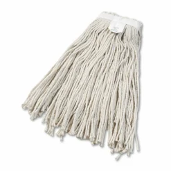 Boardwalk Cut-End Wet Mop Head, Cotton, #24, White