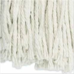 Boardwalk Cut-End Wet Mop Head, Cotton, #24, White