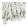 Boardwalk Cut-End Wet Mop Head, Cotton, #24, White 12/Carton