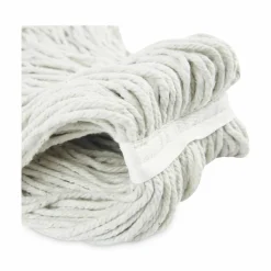 Boardwalk Cut-End Wet Mop Head, Cotton, #24, White 12/Carton
