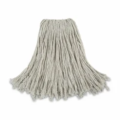 Boardwalk Cut-End Wet Mop Head, Cotton, #24, White 12/Carton