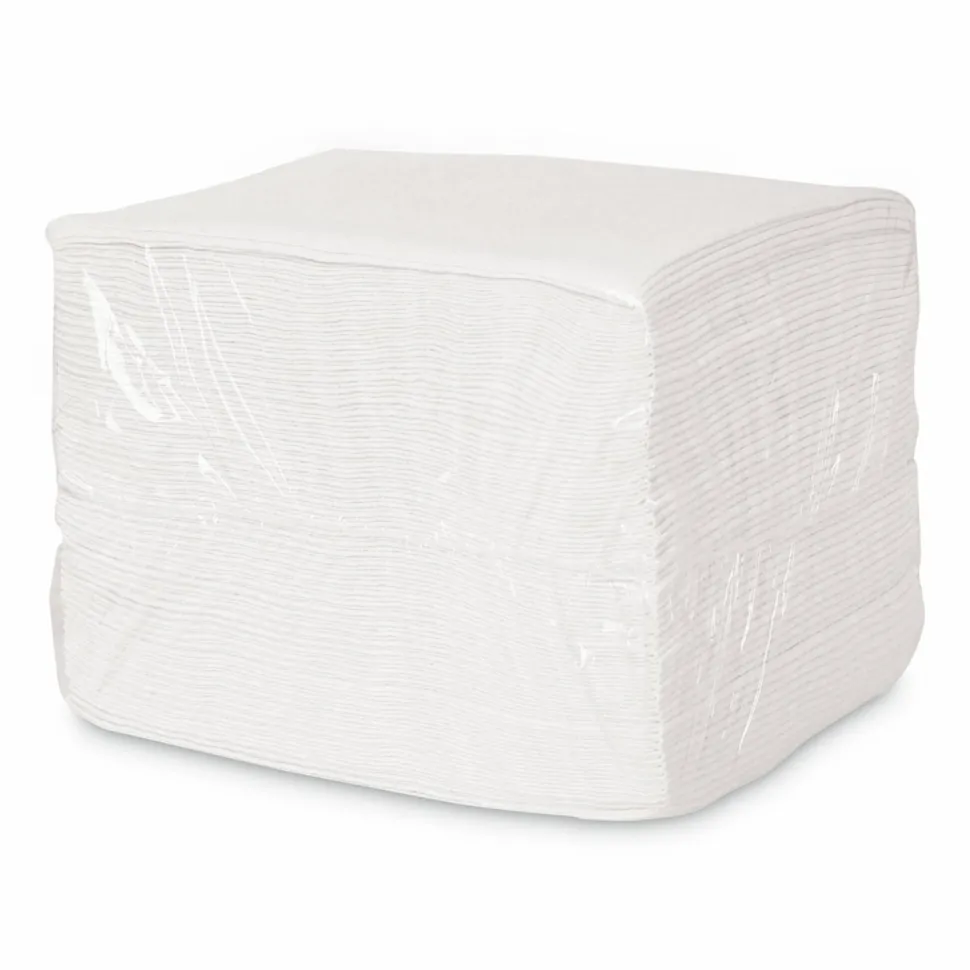 Boardwalk DRC Wipers, 12 x 13, White, 56 Bag, 18 Bags/Carton