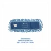 Boardwalk Dust Mop Head, Looped-End, Cotton/Synthetic Fibers, 24 x 5, Blue