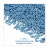 Boardwalk Dust Mop Head, Looped-End, Cotton/Synthetic Fibers, 18 x 5, Blue