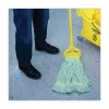 Boardwalk EcoMop Looped-End Mop Head, Recycled Fibers, Large Size, Green, 12/Carton