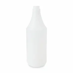 Boardwalk Embossed Plastic Spray Bottle, 32 oz, Clear, 24/Carton