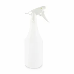 Boardwalk Embossed Plastic Spray Bottle, 24 oz, Clear, 24/Carton