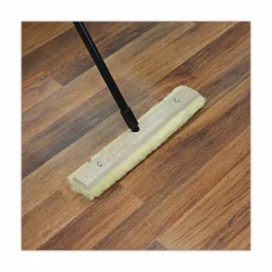 Boardwalk Fiberglass Broom Handle, Nylon Plastic Threaded End, 1