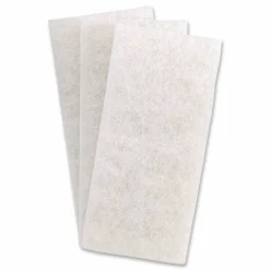 Boardwalk Fine Grade Utility Pad, 4.62 x 10, White, 10/Carton