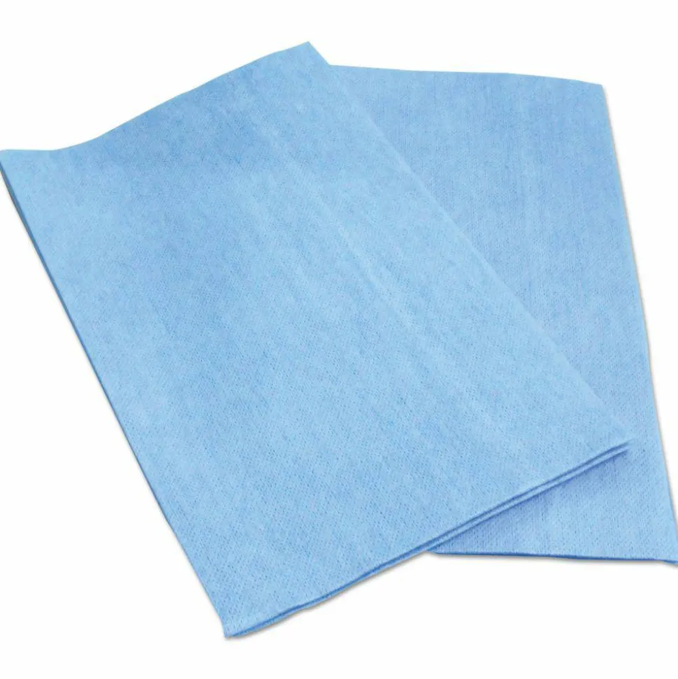 Boardwalk Foodservice Wipers, 13 x 21, Blue, 150/Carton