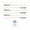 Boardwalk Handle/Deck Mops, #24 White Cotton Head, 54" Natural Wood Handle, 6/Pack
