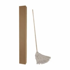 Boardwalk Handle/Deck Mops, #24 White Cotton Head, 54