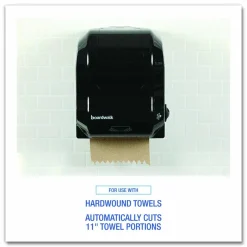 Boardwalk Hands Free Mechanical Towel Dispenser, 13.25 x 10.25 x 16.25, Black