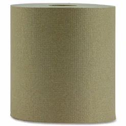 Boardwalk Hardwound Paper Towels, Nonperforated, 1-Ply, 8" x 800 ft, Natural, 6 Rolls/Carton