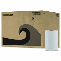 Boardwalk Hardwound Paper Towels, Nonperforated, 1-Ply, 8