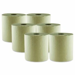 Boardwalk Hard Wound Towel, 1 Ply, 8