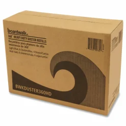 Boardwalk 360 HD Duster Refills, Soft Fluffy Fibers, Light Blue, 6 Dusters/Box, 4 Boxes/Carton